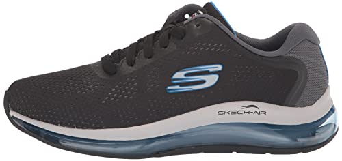 Skechers Men's Skech Air Element 2.0 Ventin Oxford, Black/Blue, 12