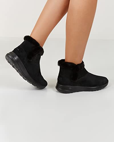 Skechers womens On-the-go Joy 15501 Chukka Boot, Black, 9 US
