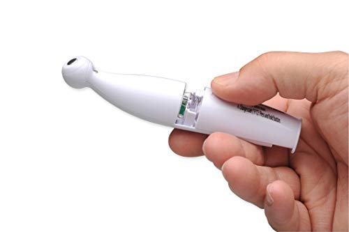 ADC Temple Touch Digital Fever Thermometer, Non Invasive and Quick Read, Suitable for Babies, Newborns, Kids, and Adults, Adtemp 427, White