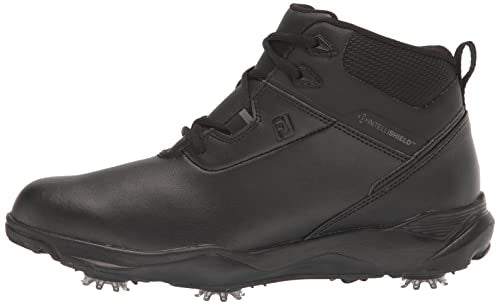 8 FootJoy Men's Stormwalker Golf Shoe, Black