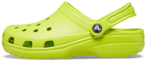 Crocs Unisex Classic Clogs (Retired Colors), Lime Punch, 2 US Men
