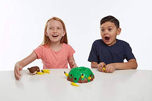 Banana Blast - Pull The Bananas Until The Monkey Jumps Game - Includes a Fun Colorful 24pc Puzzle by Goliath , Green