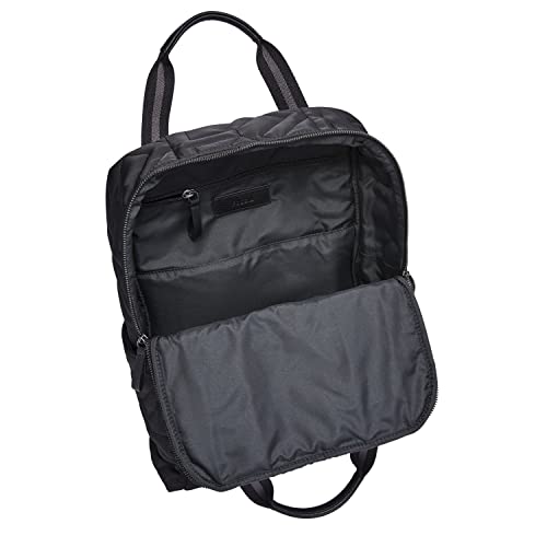 Fossil Men's Houston Fabric Travel Backpack Bag, Black , (Model: MBG9578001)