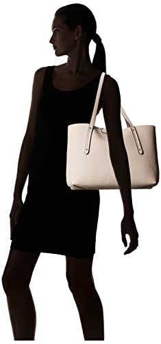 GUESS Womens Eco Brenton Tote Shoulder Bag, Almond, One Size US