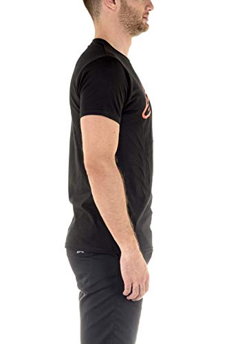 ALPINESTARS Men's Ageless Classic T-Shirt, Black/White, Medium