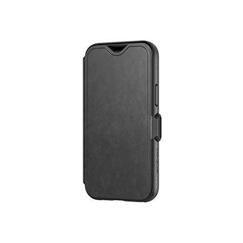 tech21 Evo Wallet Phone Case for Apple iPhone 12 Mini 5G with 12 ft. Drop Protection, Black