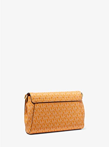 Michael Kors Medium Logo Convertible Crossbody Bag (Honeycomb Multi)