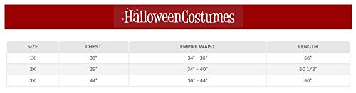 Plus Size Olympic Goddess Costume 2X Ivory