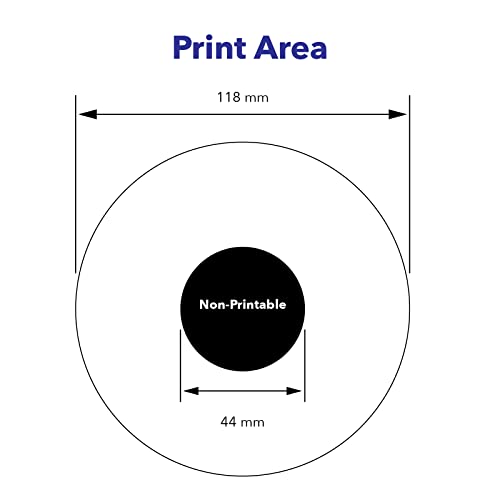 Verbatim DVD-R 4.7GB 16X White Inkjet Printable with Branded Hub, 50-Disc