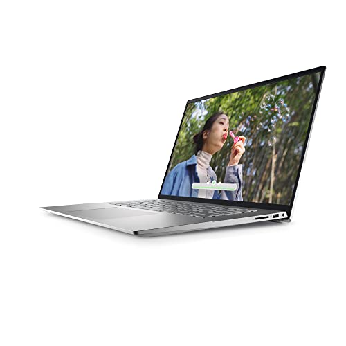 Dell Inspiron 16 5625 Small Thin and Light Portable Laptop - 16 inch FHD+ (1920 x 1200) Display, AMD Ryzen 7 5825U, 16GB DDR4 RAM, 512GB SSD, Radeon Graphics, Bluetooth, Windows 11 Pro - Silver