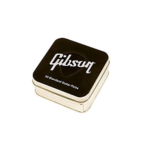 Gibson Standard Pick Tin - 50 Count, Medium