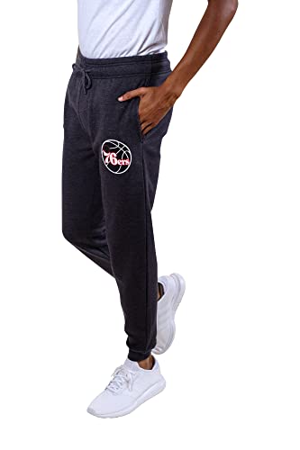 Ultra Game NBA Men's Soft Fleece Active Jogger Sweatpants