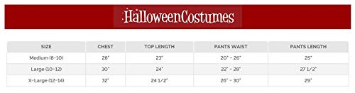 Girl's Posh Pirate Costume X-Large (12-14)