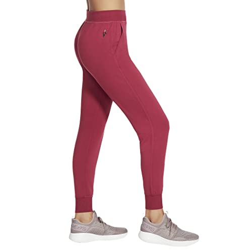 Skechers Women's Restful Jogger, Raspberry, XXL