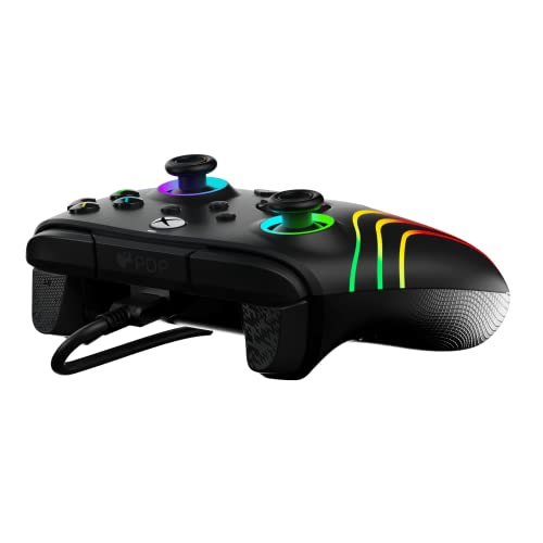PDP Afterglow Wave LED Controller for Xbox Series X|S, Xbox One, Windows 10/11
