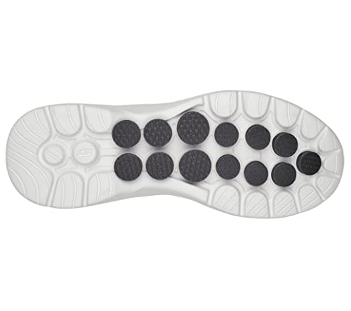 Skechers Men's Gowalk 6-Athletic Workout Walking Shoes with Air Cooled Foam Sneakers, Black/White 2, 10.5