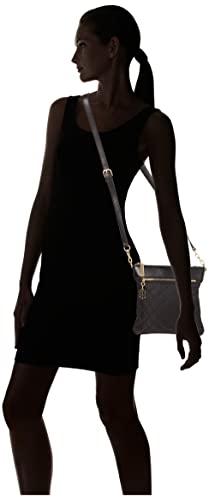 Tommy Hilfiger womens Charming Crossbody Bag, Black, One Size US