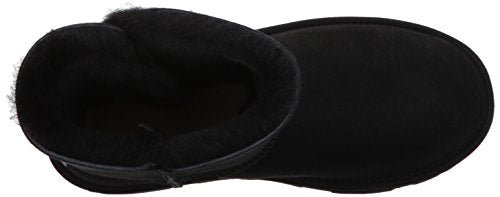 UGG unisex child Bailey Button Ii Boot, Black, 2 Little Kid US