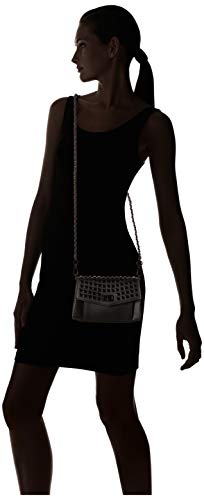 Steve Madden womens Steve Madden AIDAN Flap Bag, Black, One Size US