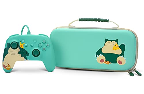 PowerA Protection Case for Nintendo Switch OLED Model, Nintendo Switch or Nintendo Switch Lite - Pokémon: Snorlax and Friends