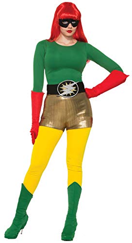 Rubie's Adult Forum Hero Costume Boot-Tops, Green, Medium