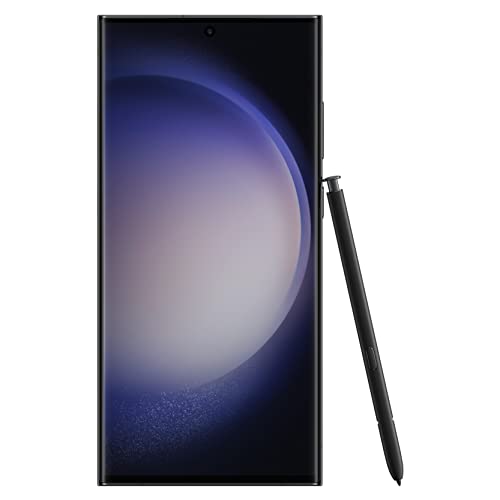 SAMSUNG Galaxy S23 Ultra Cell Phone, Factory Unlocked Android Smartphone, 256GB Storage, 200MP Camera, Night Mode, Long Battery Life, S Pen, US Version, 2023, Phantom Black