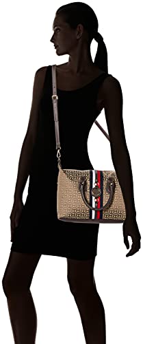 Tommy Hilfiger Jaden Satchel Crossbody Bag, Tommy Dark Chocolate