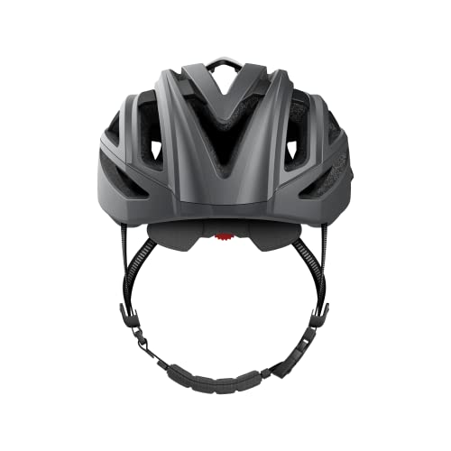 Sena R2X Smart Road Cycling Helmet with Alexa Built-in and Mesh Intercom (Matte Gray, Small)