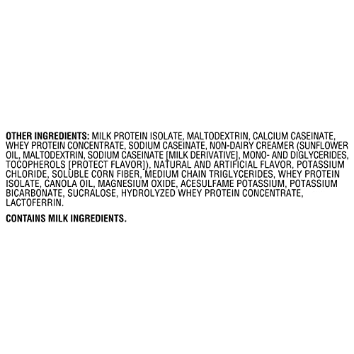 Muscle Milk Pro Series Protein Powder Supplement, Intense Vanilla, 2 Pound, 11 Servings, 50g Protein, 3g Sugar, 20 Vitamins and Minerals, NSF Certified for Sport, Workout Recovery, Packaging May Vary