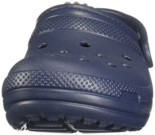 Crocs Classic Lined Clog Navy/Charcoal Men's 3, Women's 5 Medium