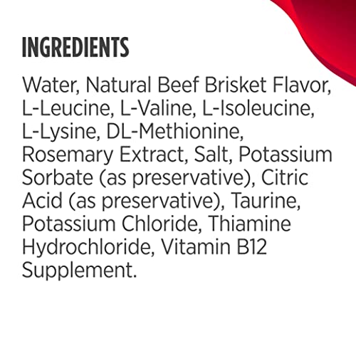 Nulo Hydrate for Dogs Water Flavoring, Beef Brisket Flavor, Pack of 12 - Tasty Dog Water Enhancer with Electrolytes, Amino Acids, B-Vitamins - Premium Water Supplement for Dogs (192 Servings)