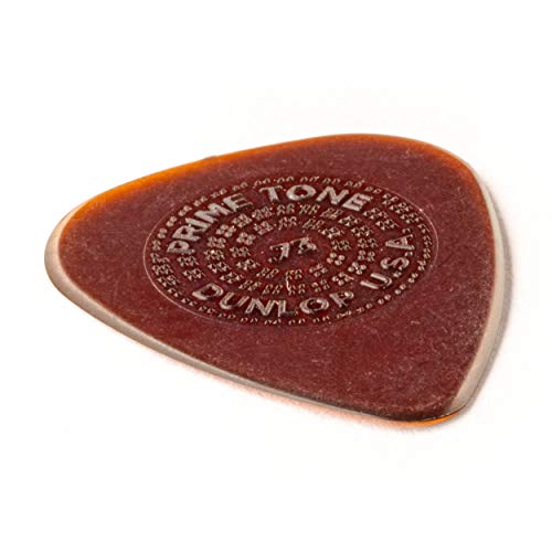 JIM DUNLOP Primetone Standard .73mm Sculpted Plectra with Grip, 12 Pack