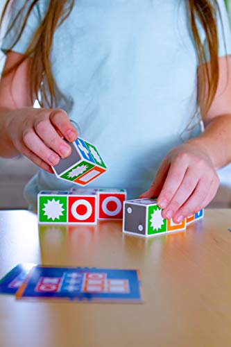 FoxMind Games: Match Madness, A Pattern Matching Puzzle Game, Think Fast to Make the Match, Develop Rapid Problem-Solving Abilities, Fine Motor Skills, Play with up to 4 Players, For Ages 7 and up