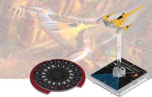 Star Wars X-Wing 2nd Edition Miniatures Game Naboo Royal N-1 Starfighter EXPANSION PACK | Strategy Game for Adults and Teens | Ages 14+ | 2 Players | Avg. Playtime 45 Mins | Made by Atomic Mass Games