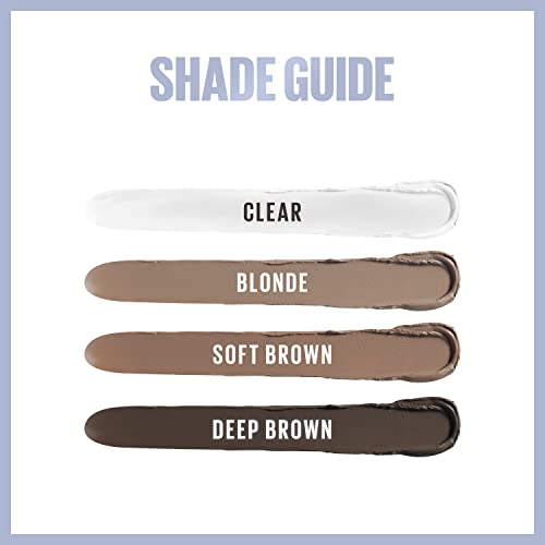 Maybelline TattooStudio Brow Lift Stick Makeup with Wax Conditioning Complex, Clear, 1 Count