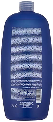 Alfaparf Milano Semi Di Lino Volume Shampoo For Fine Hair – Sulfate Free Volumizing Low Shampoo - Adds Intense Volume, Thickness and Body - Anti-Frizz - Professional Salon Quality - 33.8 fl. Oz.