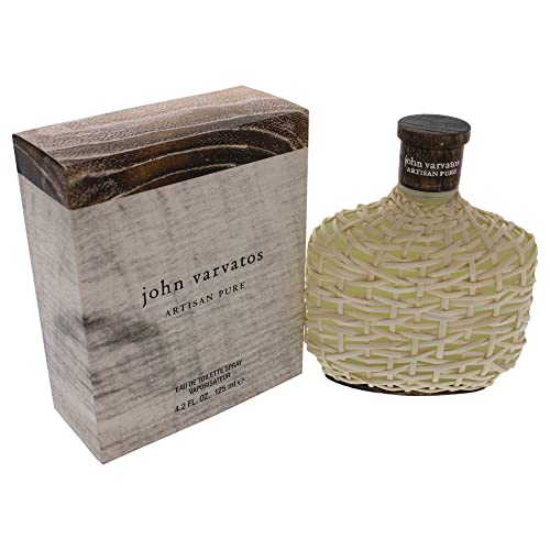 Men's Cologne by John Varvatos, Artisan Pure, 4.2 Fl Oz Eau de Toilette EDT Spray