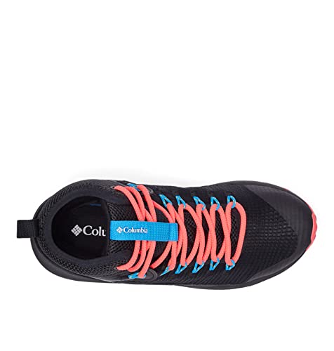 Columbia Women's Trailstorm Mid Waterproof, Black/White, 7.5