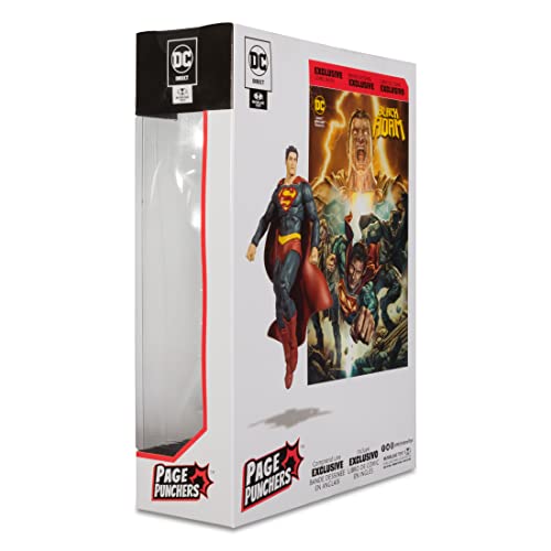 McFarlane Toys DC Direct - Page Punchers - 7' Figure with Comic - Black Adam Wave 1 - Superman