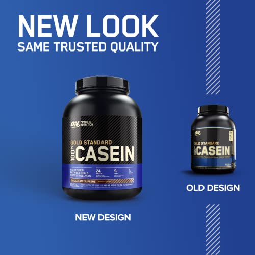 Optimum Nutrition Gold Standard 100% Micellar Casein Protein Powder, Slow Digesting, Helps Keep You Full, Overnight Muscle Recovery, Cookies and Cream, 1.81 Pound (Packaging May Vary)