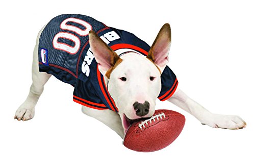NFL Chicago Bears Dog Jersey, Size: Medium. Best Football Jersey Costume for Dogs and Cats. Licensed Jersey Shirt.