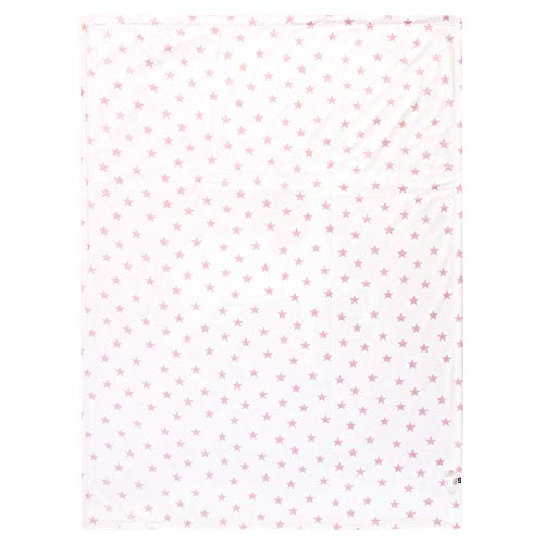 Hudson Baby Unisex Baby Plush Mink Blanket, Unicorn Dreams, One Size