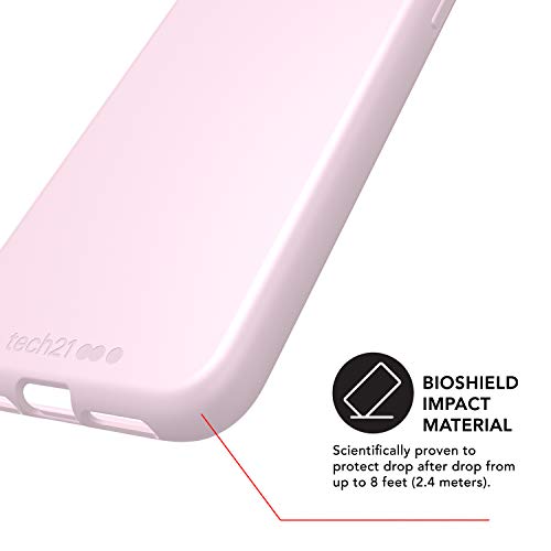 tech21 Studio Colour Mobile Phone Case - Compatible with iPhone 11 - Slim Profile and Drop Protection, Mauve Talc