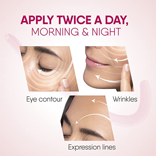 CICATRICURE Eye Anti-Wrinkle Cream for Face With Peptides and Micronized Vitamins for Fine Lines and Wrinkles, Dark Circles and Eyes Bags | Long- Lasting Hydration, Oil-Free, 1 oz