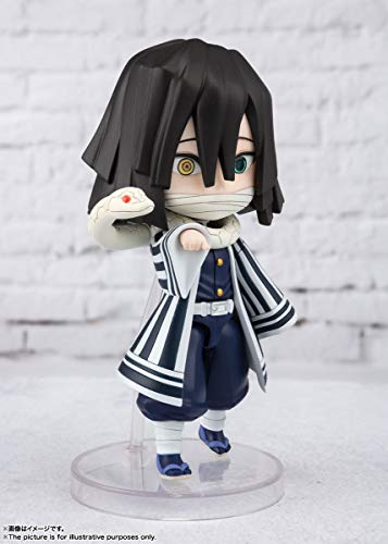 TAMASHII NATIONS Iguro Obanai Demon Slayer, Bandai Spirits Figuarts Mini