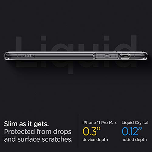 Spigen Liquid Crystal Designed for iPhone 11 Pro Max Case (2019) - Space Crystal