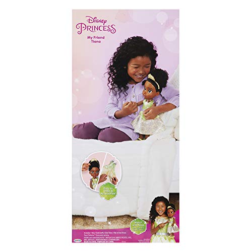 Disney Princess My Friend Tiana Doll 14' Tall Includes Removable Outfit and Tiara