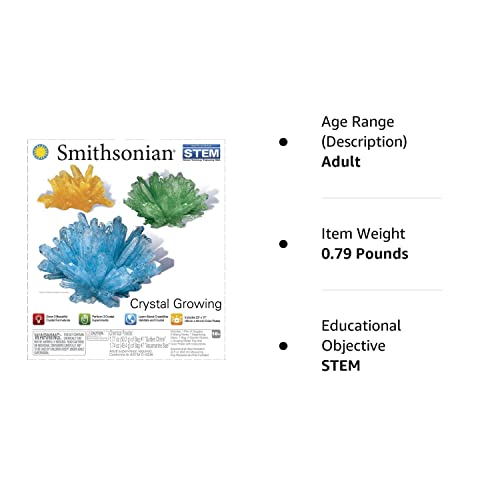 Smithsonian Crystal Growing Gem Like
