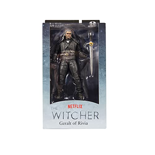 McFarlane Toys The Witcher (Netflix) Geralt of Rivia 7' Action Figure with Accessories