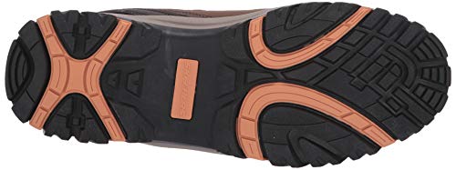 Skechers Men's RELMENT-SEMEGO Waterproof Hiker LO Hiking Shoe, Dark Brown, 12 Medium US